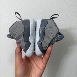 Jordan Gray Baby Walker Shoes